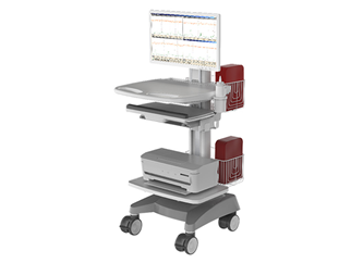 Multi bed wireless mobile fetal monitoring workstation